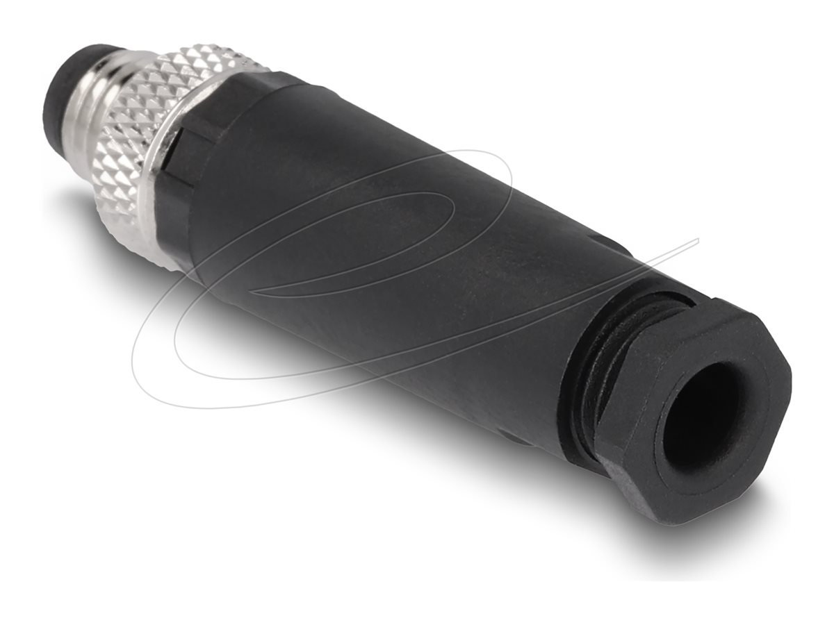 Delock Strøm-konnektor Sort