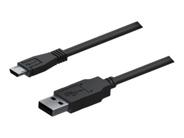 Teltonika Pr2us08m Usb-kabel Usb 2.0 0,8 M Usb A Micro-usb B Sort 0.8m. Usb-a Micro Usb-b Sort