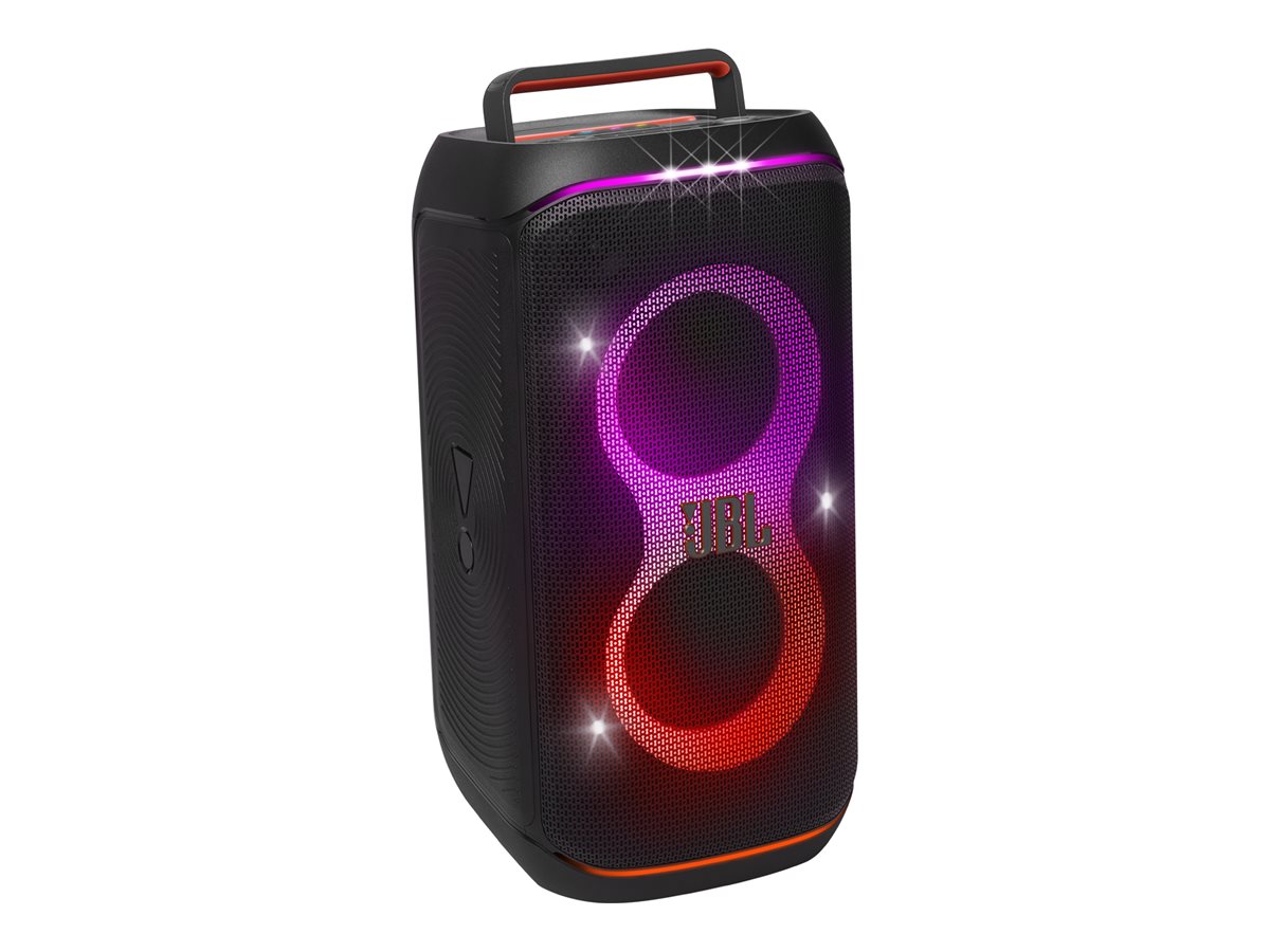 JBL PartyBox Club 120 - Festhøjttaler - til transportabel brug - trådløs - Bluetooth - App-kontrolleret - 160 Watt - 2-vejs - sort