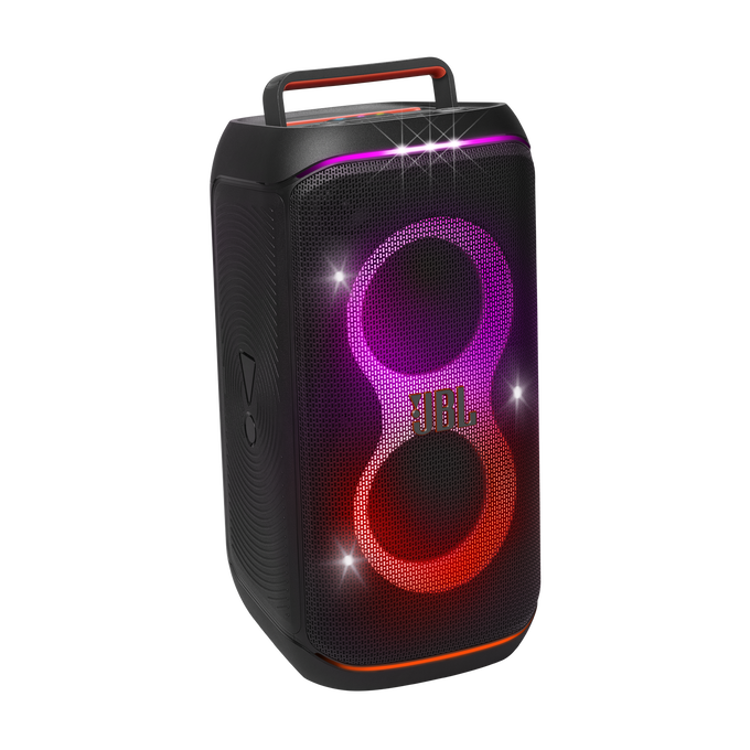 JBL PartyBox Club 120 - Festhøjttaler - til transportabel brug - trådløs - Bluetooth - App-kontrolleret - 160 Watt - 2-vejs - sort