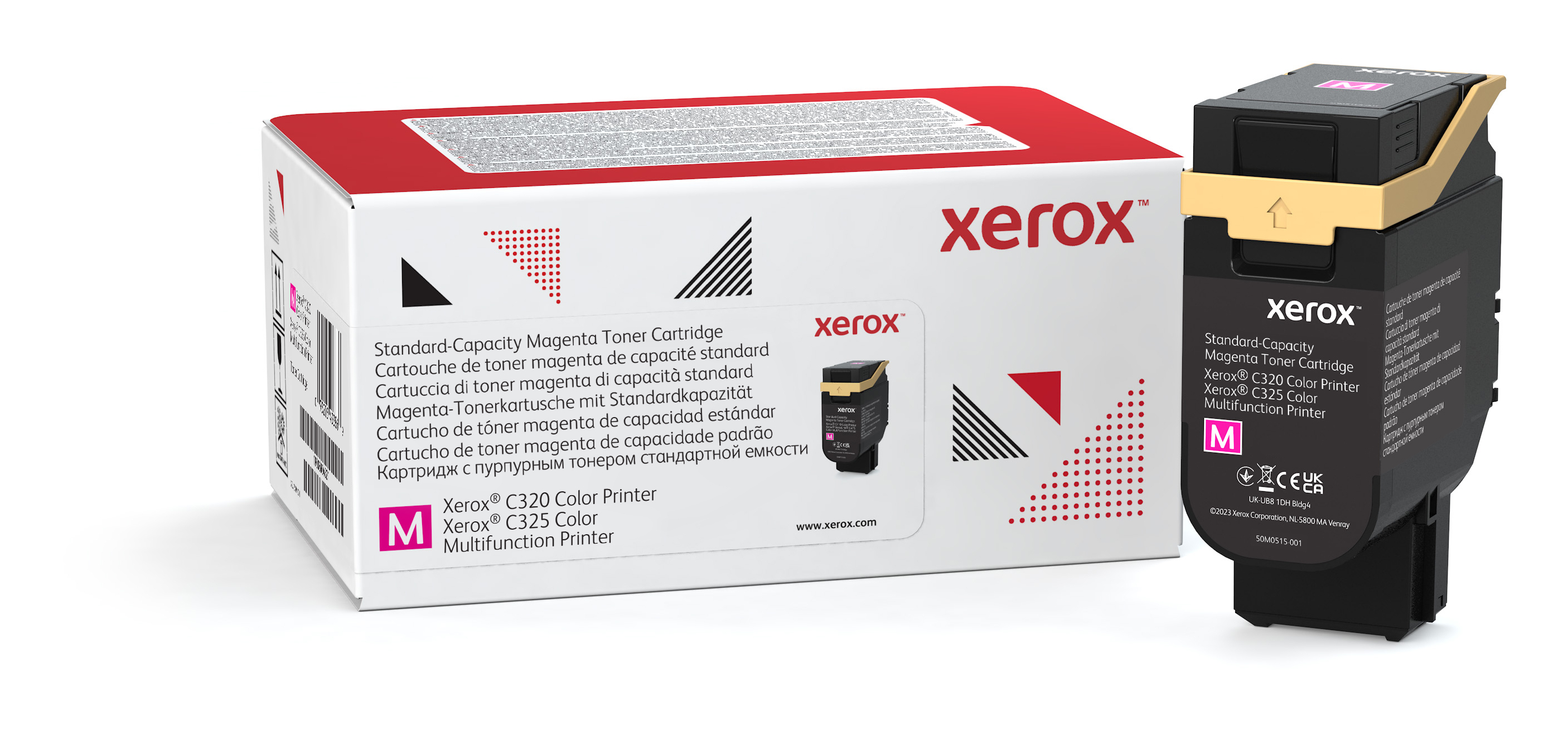 Xerox toner cartridge - Magenta | Original | 1.800 pages | For C325