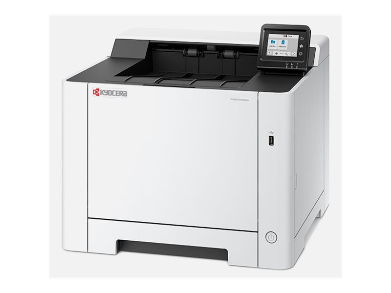 Kyocera ECOSYS PA2600CWX - Printer - farve - laser - A4/Legal - 1200 x 1200 dpi - op til 26 spm (mono) / op til 26 spm (farve) - kapacitet: 300 ark - USB 2.0, Gigabit LAN, USB vært, Wi-Fi