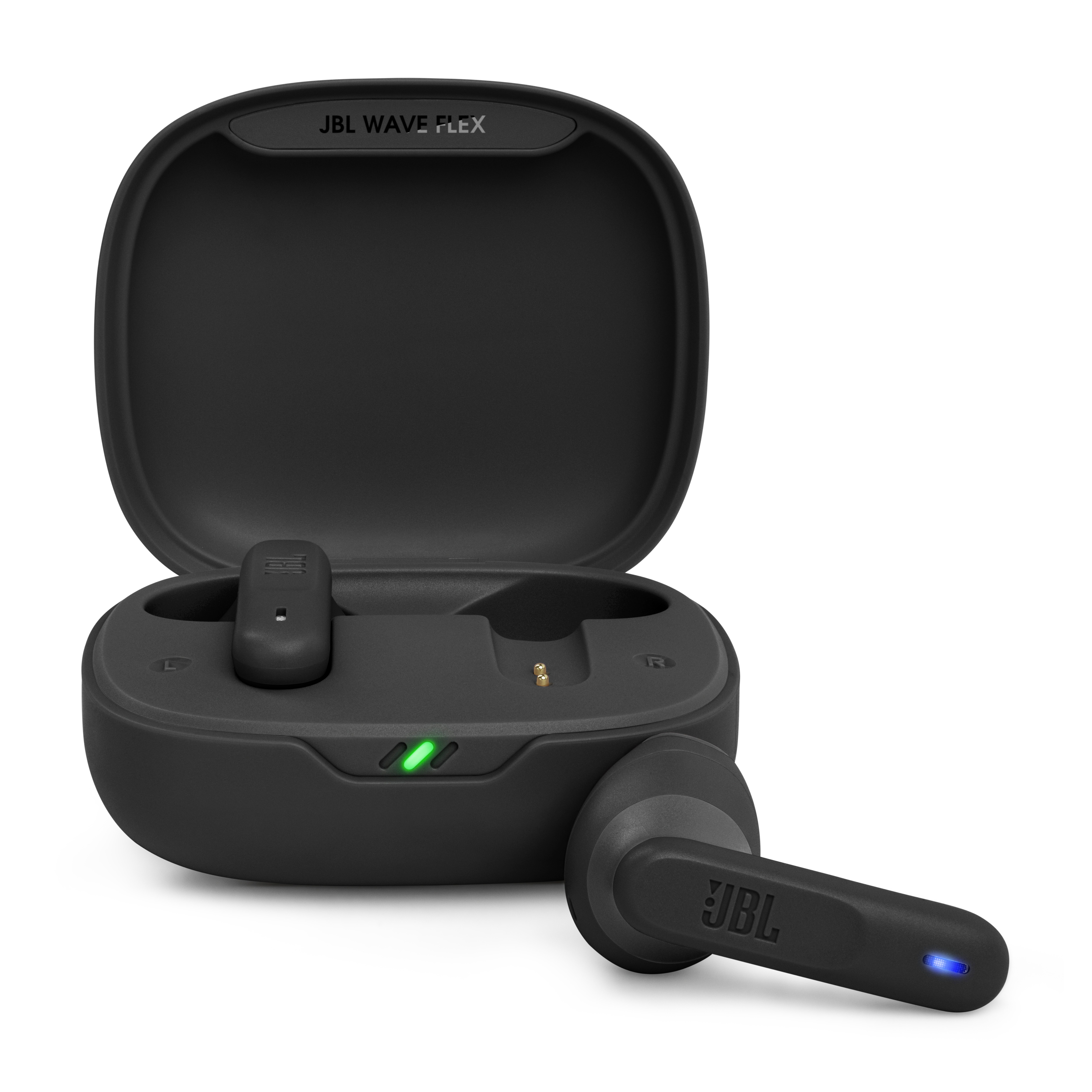 JBL Wave Flex 2 - Ægte trådløse øretelefoner med mik. - i øret - Bluetooth - sort