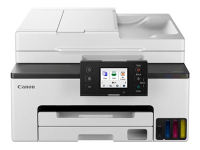 Canon MAXIFY GX2050 - Multifunktionsprinter - farve - blækprinter - kan genopfyldes - Legal (216 x 356 mm)/A4 (210 x 297 mm) (original) - A4/Legal (medie) - op til 15 ipm (udskriver) - 250 ark - 33.6 Kbps - USB 2.0, Wi-Fi(ac), LAN