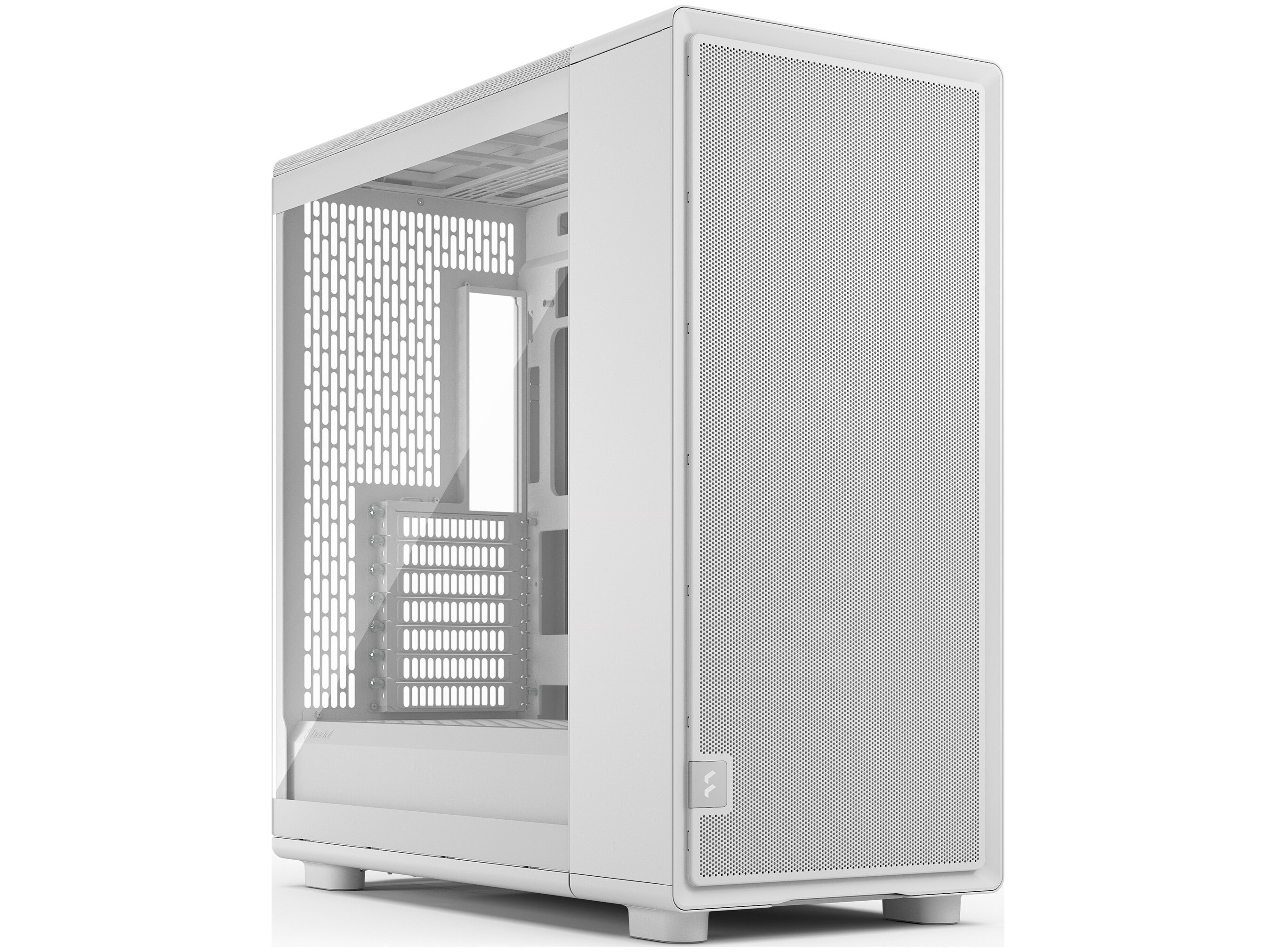 Fractal Design Epoch XL White TG - Kabinet - Tower - Gennemsigtig