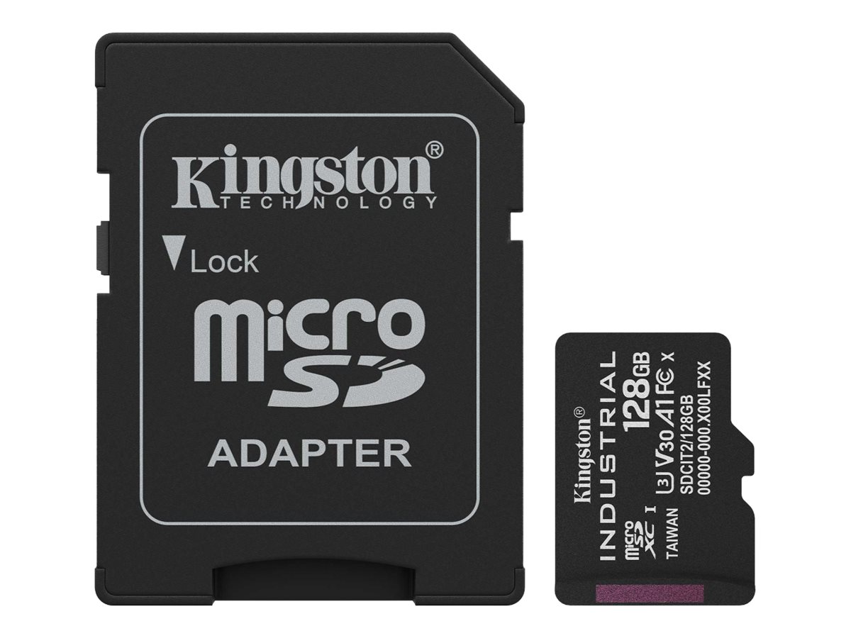 Kingston Technology Industrial MicroSDXC 128GB 100MB/s