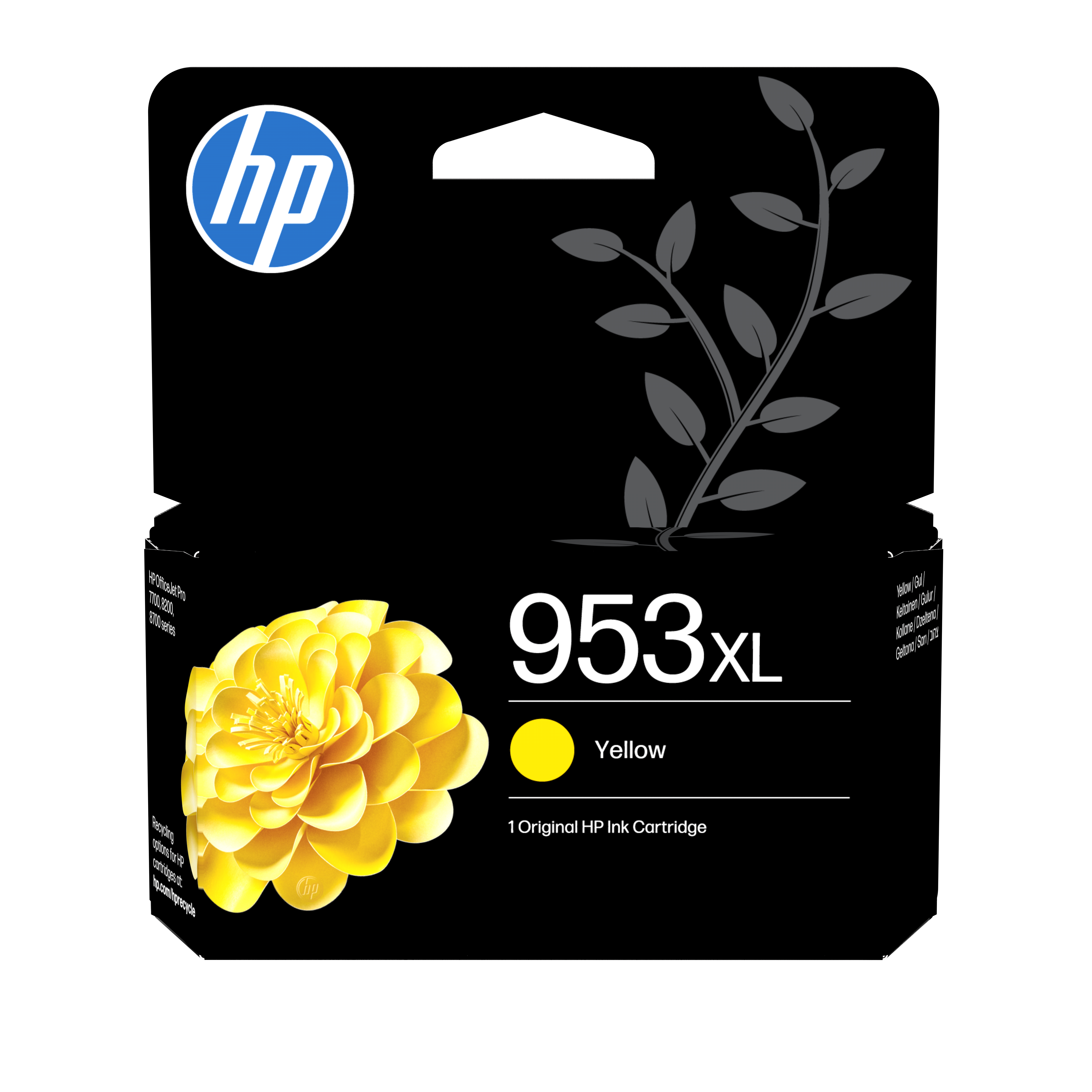 HP 953XL High Yield Yellow Original Gul billede