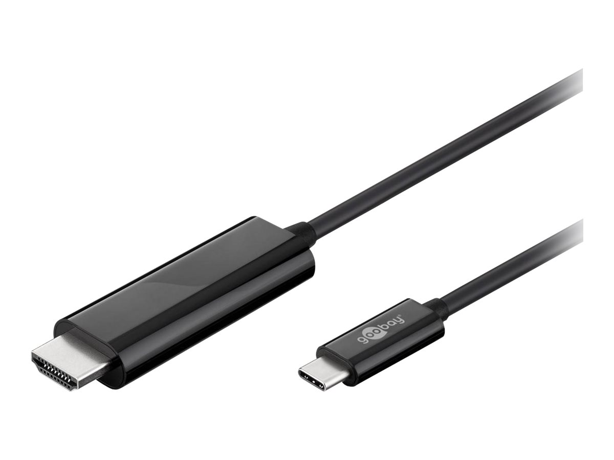 Goobay USB-C til HDMI-kabel, 1,8 m