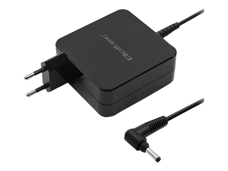 Strømforsyning til bærbar - Qoltec for Huawei 65 W, 19 V, 3,42 A, 4,0×1,7 mm