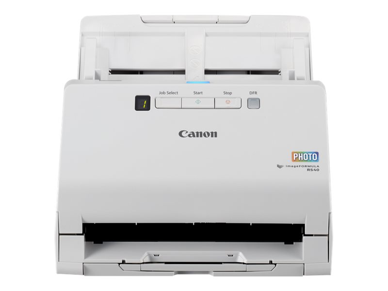 Canon imageFORMULA RS40 dokumentscanner - 600 dpi, ADF 60 ark, 30/40 ppm