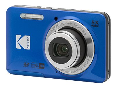 Kodak PIXPRO FZ55, 16 MP, 4608 x 3456 pixel, CMOS, 5x, Fuld HD, Blå