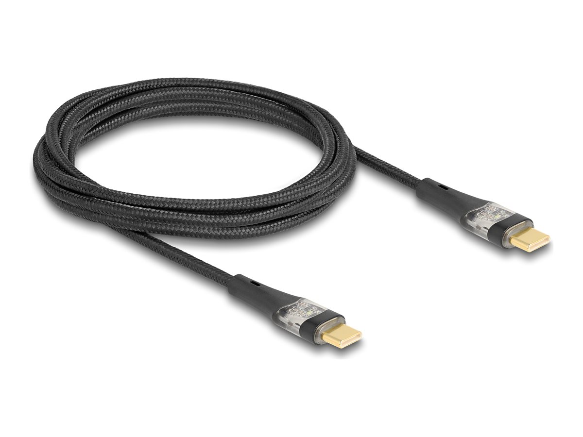 DeLOCK USB 2.0 USB Type-C kabel 2m Sort