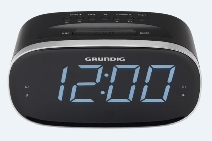 Grundig Sonoclock3100 Digital alarmur Sort