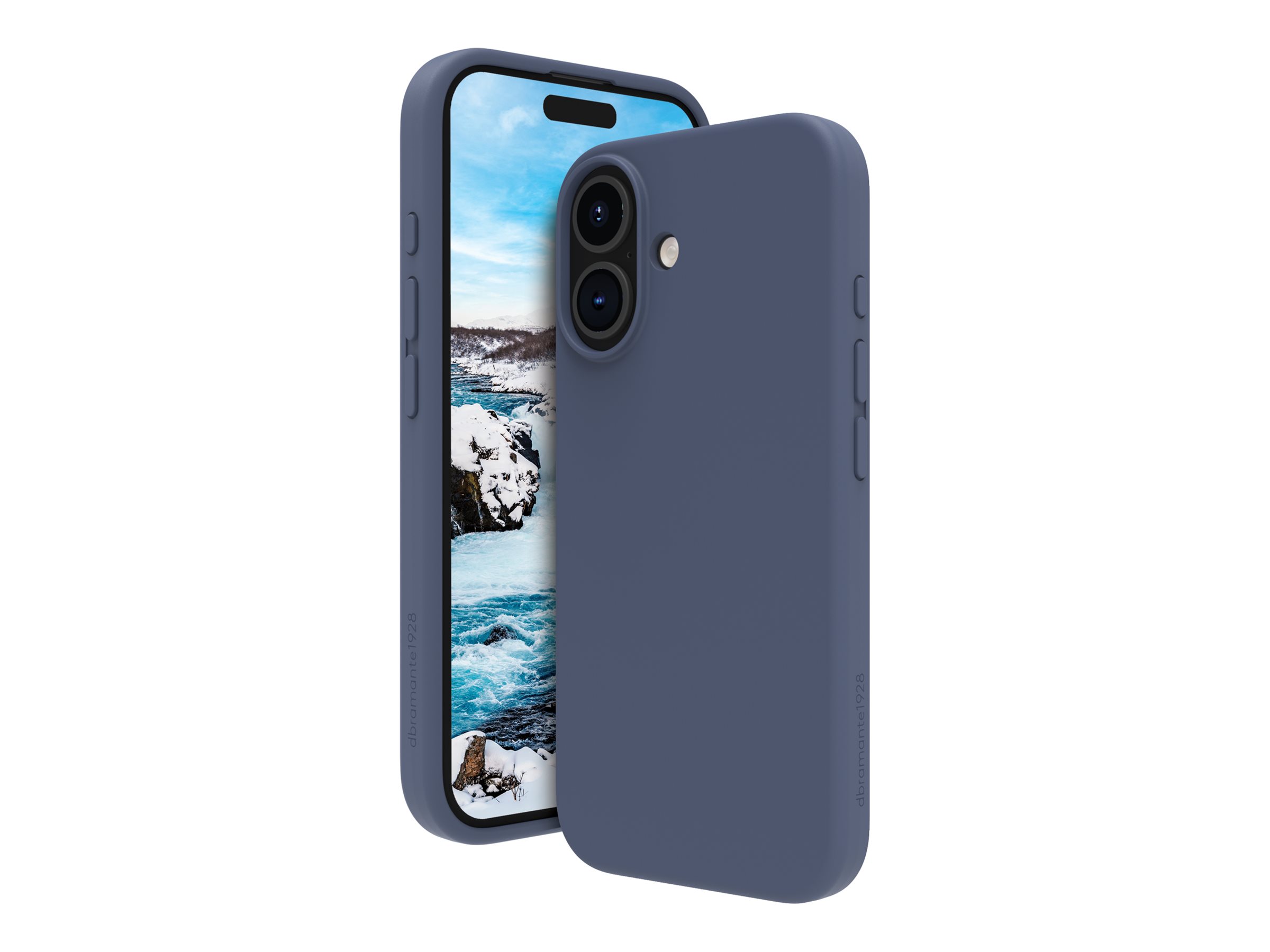 dbramante1928 Monaco MagSafe Beskyttelsescover Blå Apple iPhone 16 Plus