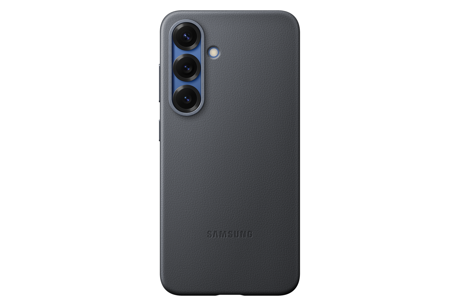 Mobilcover til Samsung - Samsung Galaxy S25 lædermønster, sort (EF?VS931)