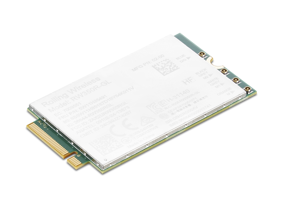 Lenovo 4XC1U10820, Intern, Trådløs, M.2, WWAN, 4670 Mbit/s