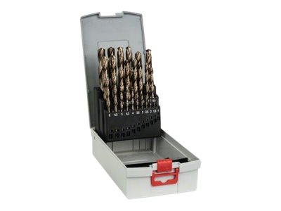 Bosch ProBox metalborsæt HSS-Co (kobaltlegering) med 25 dele, DIN 338