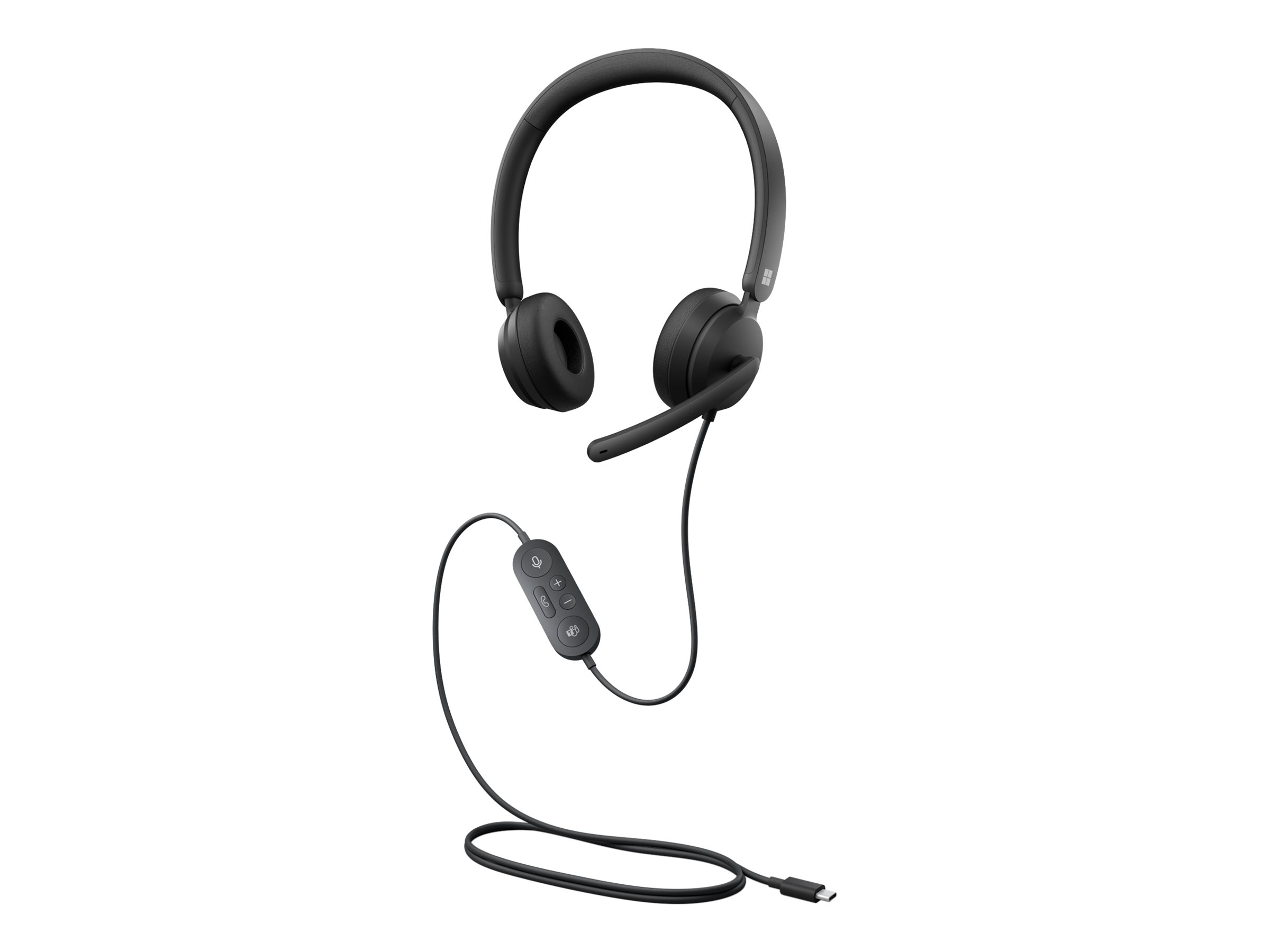 Microsoft Modern USB-C Headset for Business Kablet Høretelefoner Sort