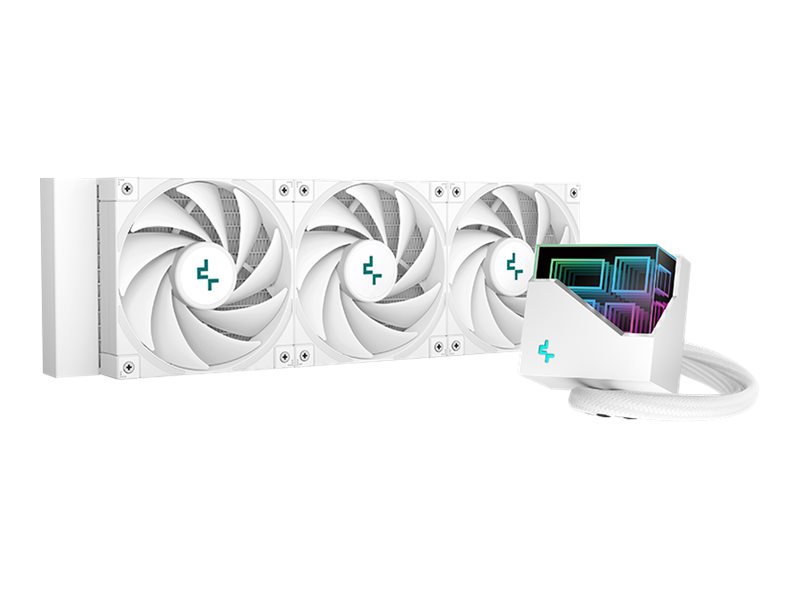 Deepcool LT720 Processors flydende kølesystem 1-pack Hvid 120 mm CPU Køler - GEEKD.dk
