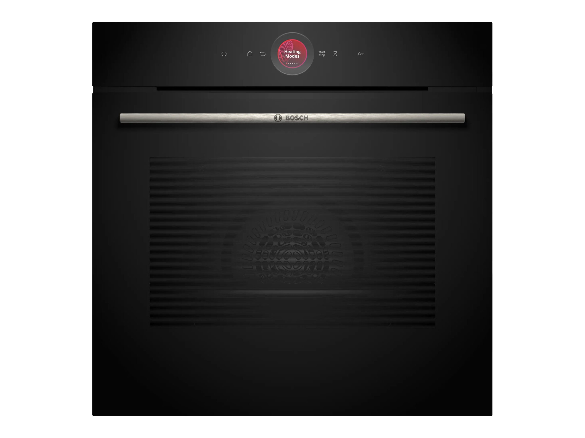 Bosch Serie | 8 HBG7721B1 - Ovn - til indbygning - niche - bredde: 56 cm - dybde: 55 cm - højde: 58.5 cm - med selv-rengøring - Klasse A+ - sort