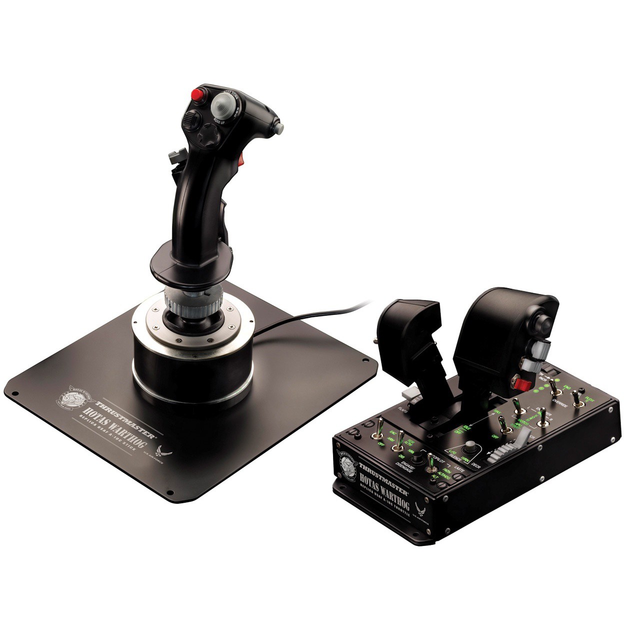 Thrustmaster HOTAS Warthog Joystick og speeder - GEEKD.dk