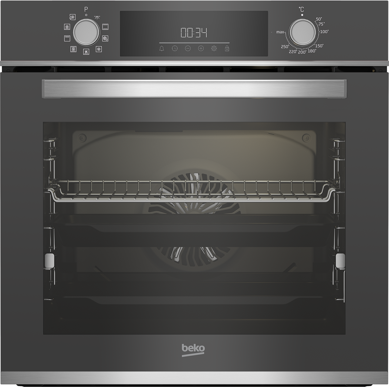 Beko b300 BBIM13300ZGCSE Ovn til indbygning Grå 72l A+