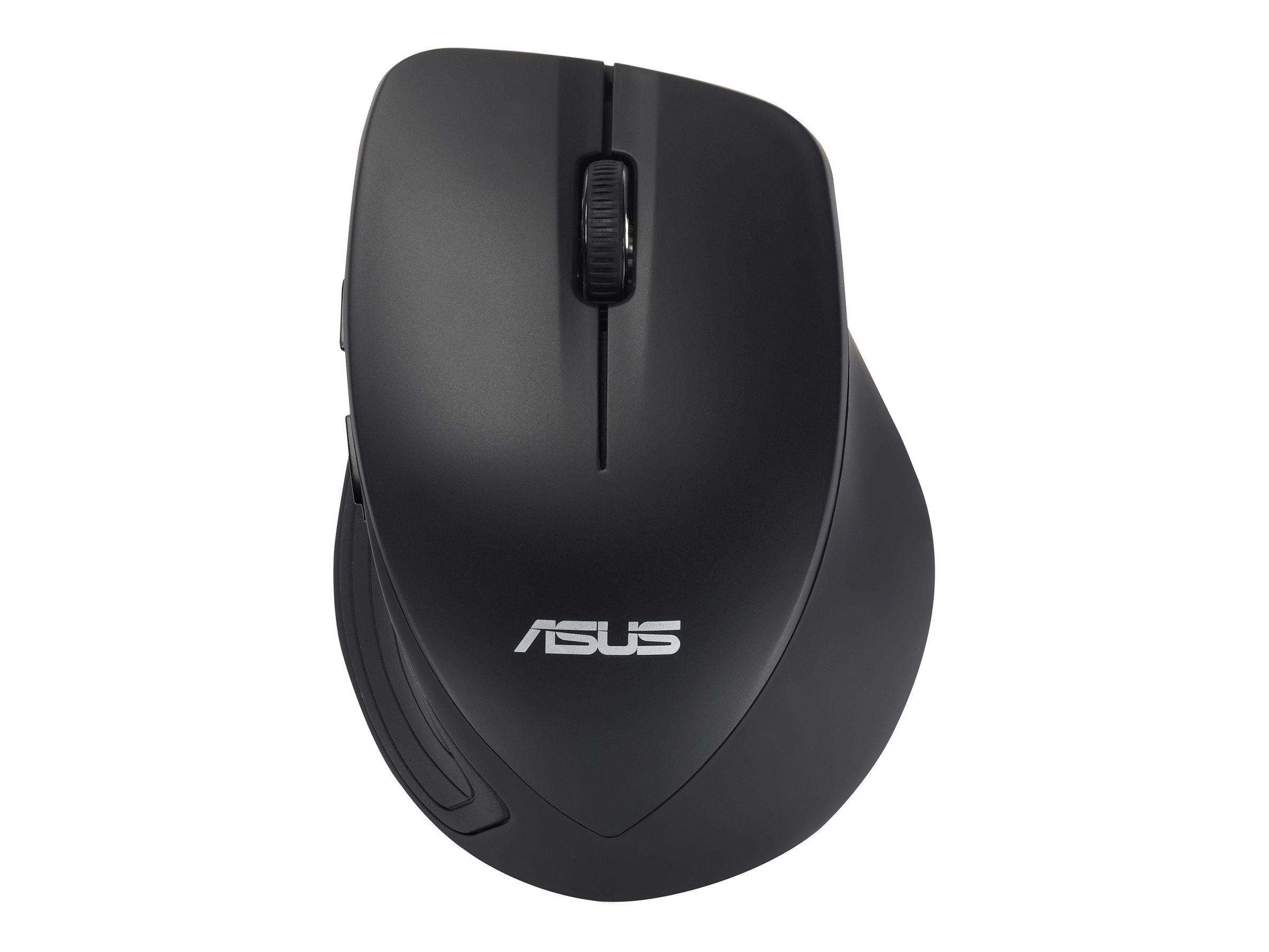ASUS WT465 - Mus - optisk - trådløs - 2.4 GHz - trådløs modtager (USB) - sort