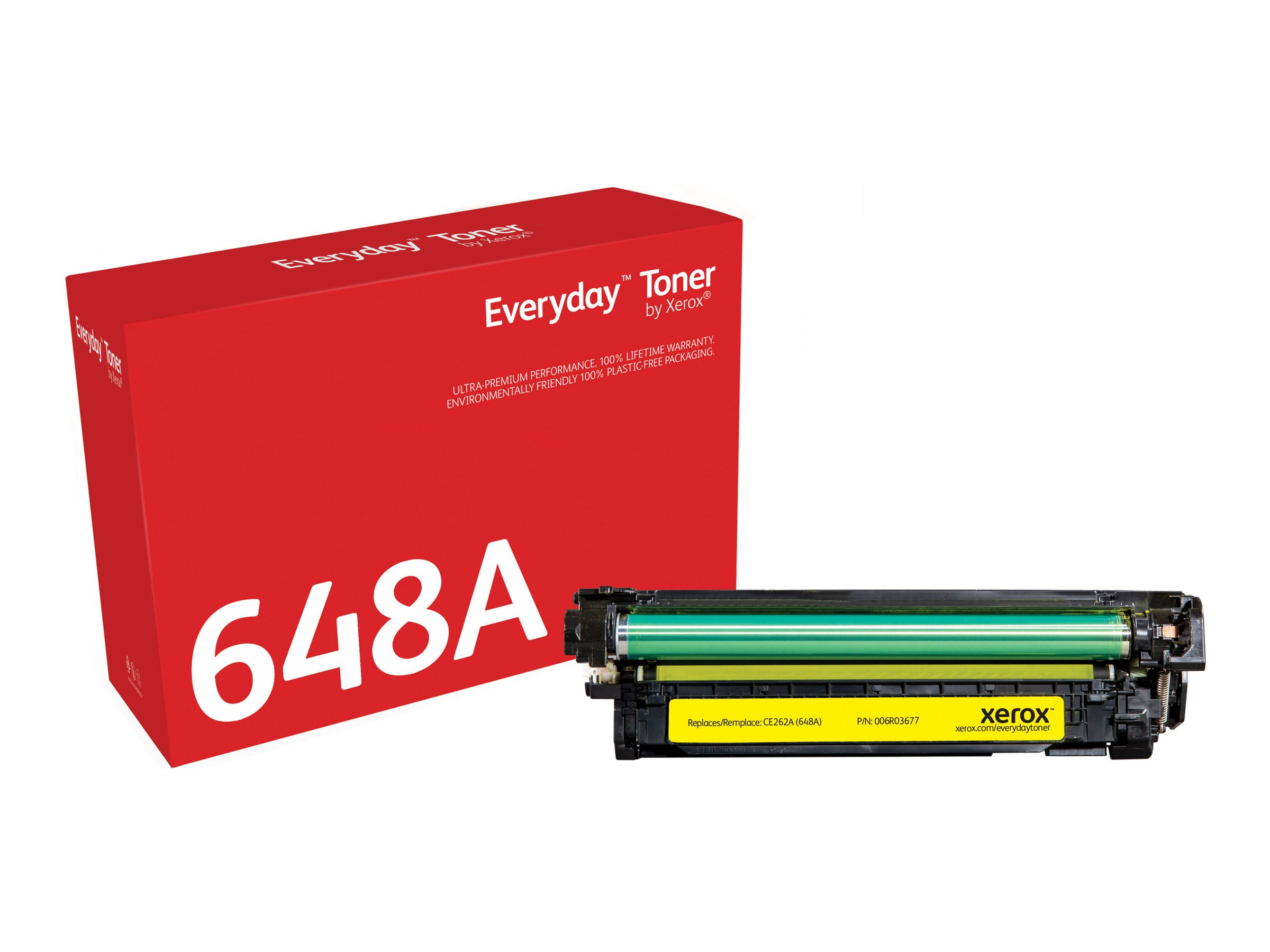 Xerox 006R03677 / Alternative to HP 648A / CE262A Yellow Toner