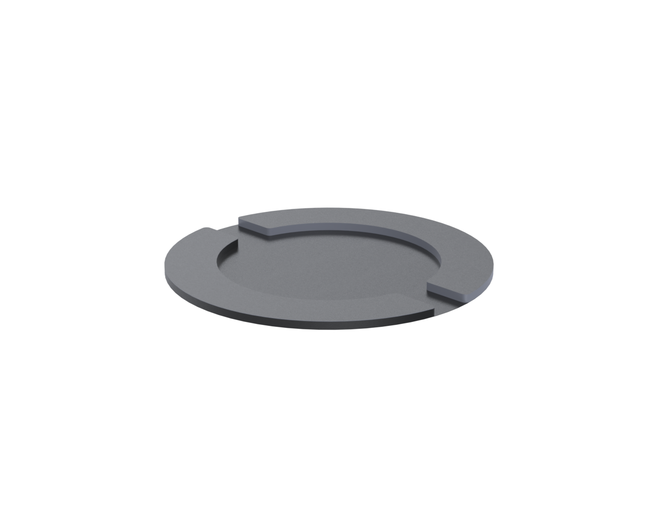 Ergonomic Solutions TabPOS Tablet & mPOS SPA126 tilbehør til POS-system Grå Plast
