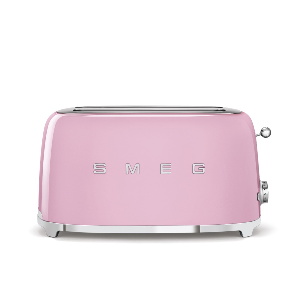 Smeg Smeg 50's Style brødrister 4x2 skiver Lyserød