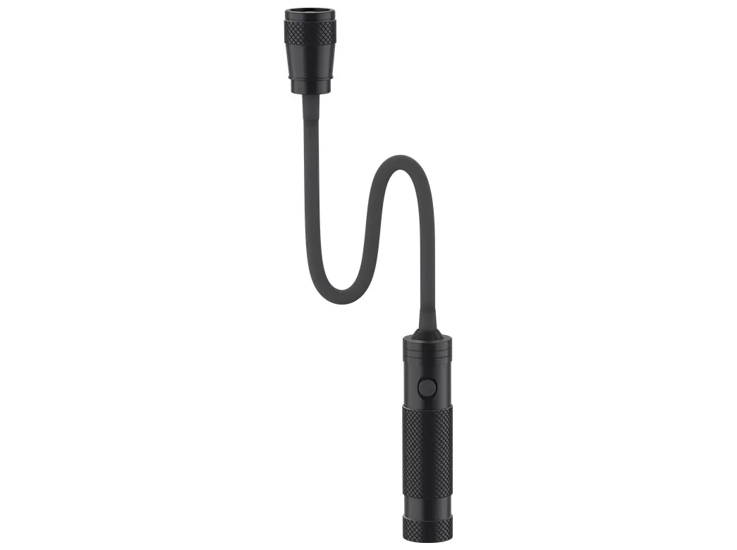 Goobay LED-arbejdslampe Zoom 230 med 230 lm og koldt hvidt lys (8000 K), perfekt til arbejde, fritid og autohjælp