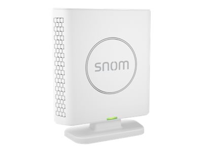 snom M400 - VoIP-telefon/trådløs telefon basestation - DECT - SIPS, SRTP - hvid