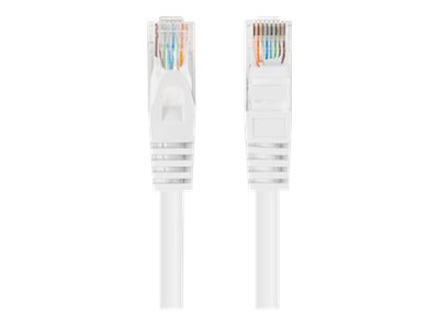 Lanberg CAT 6 U/UTP, Unshielded 3m Patchkabel Hvid RAL 9010