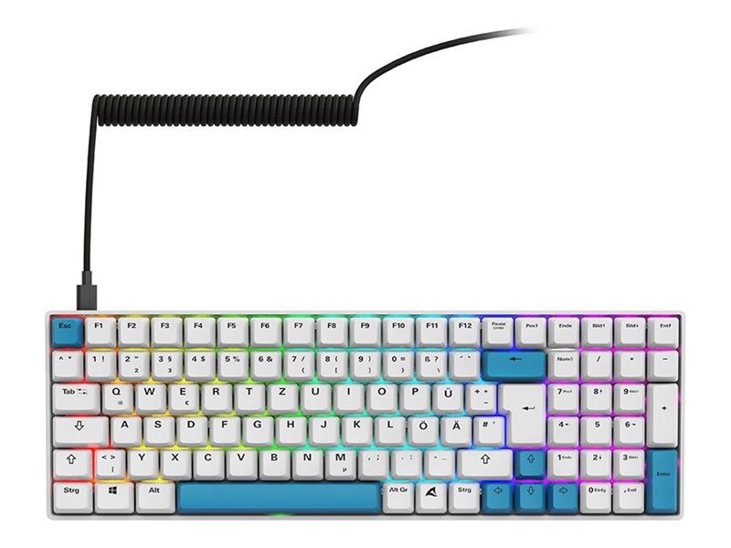 Sharkoon SKILLER SGK50 S2 Tastatur RGB Kablet Tysk