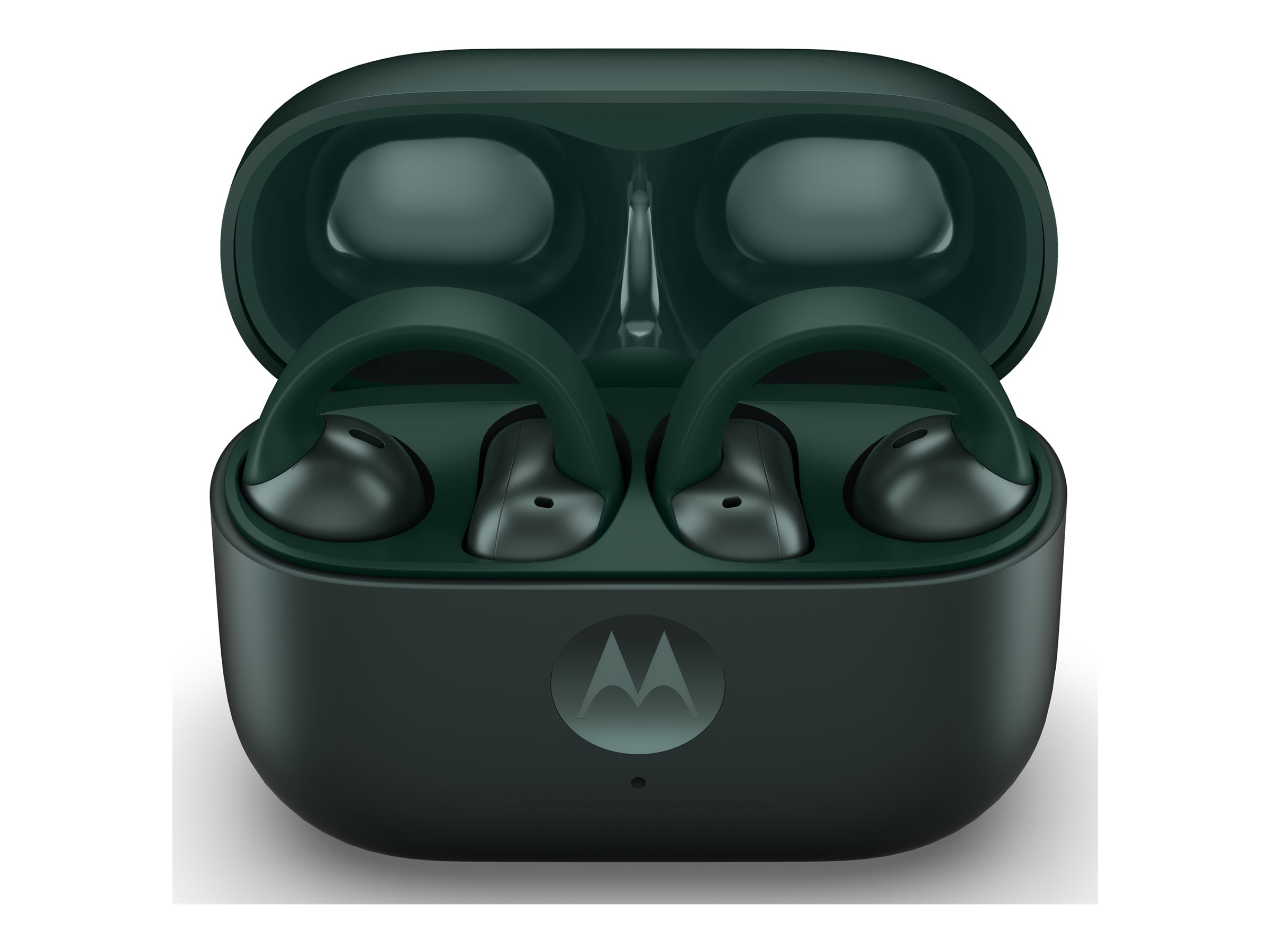 Motorola moto buds loop - Ægte trådløse øretelefoner med mik. - i øret - clip-on - Bluetooth - trekking-grøn