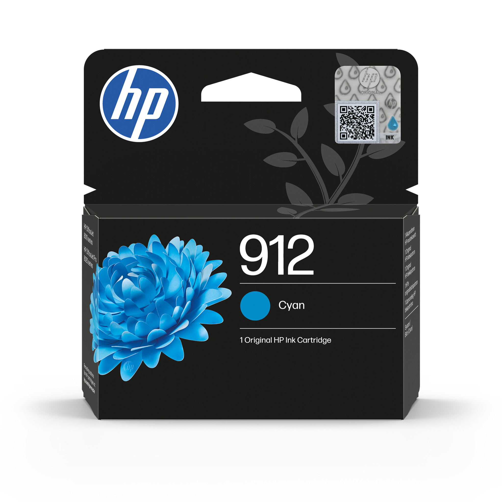 HP 912 Cyan Original Cyan billede