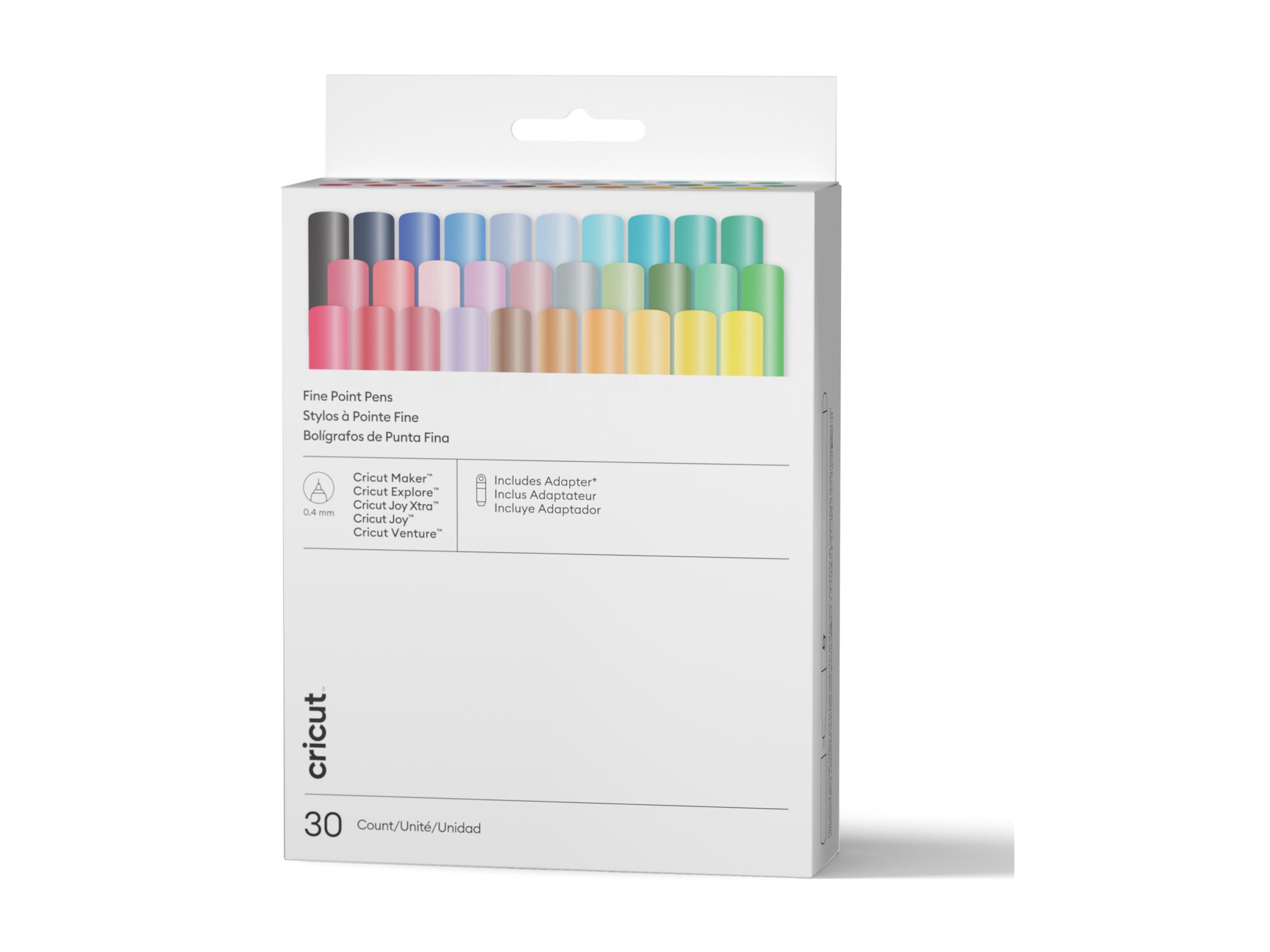 Cricut - pen - sort, rød, blå, grøn, gul, surt æble, slikmajs, blåbær, slikkrystal, meget bær, kaktuspink, bluebonnet, lavendel, kaprifolium, salvie