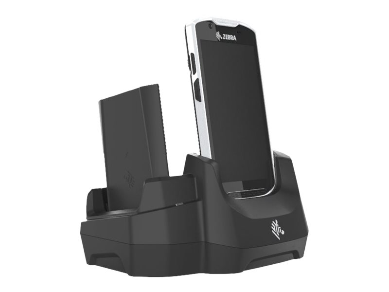 Zebra Single slot cradle 2nd spare battery charging slot kit Docking-cradle USB / Ethernet