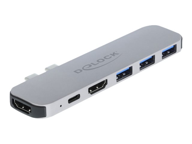 Delock - Dockingstation - USB-C - HDMI - for Apple MacBook Pro (Midt 2017, Midt 2018, Midt 2019, Sent 2016, Tidligt 2020)