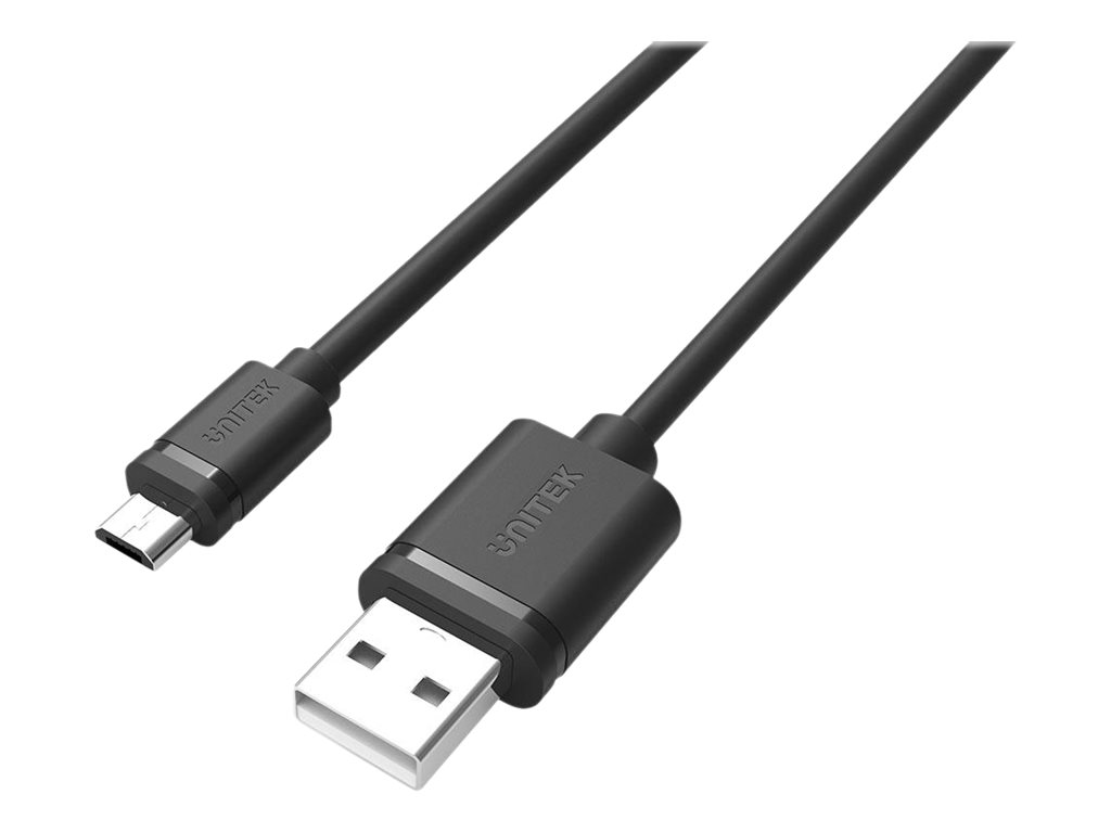 Unitek Y-C451GBK - USB cable - USB to Micro-USB Type B - 1 m