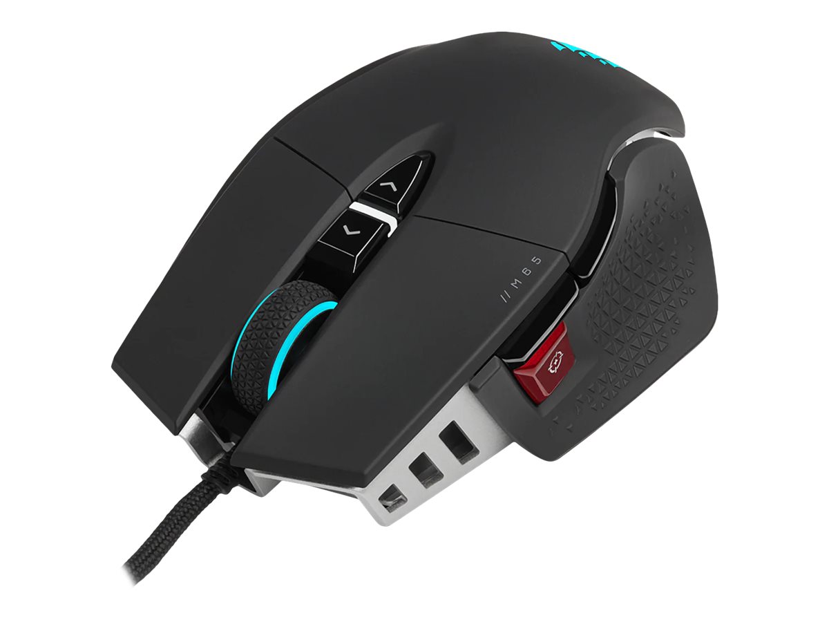Corsair M65 RGB ULTRA - Black - Gaming Mus - Optisk - 8 knapper - Sort med RGB lys