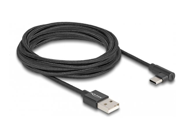 Delock USB Type-C kabel 3m Sort