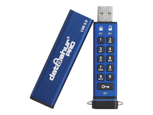 Istorage Datashur Pro Usb-nøgle 128 Gb Usb Type-a 3.2 Gen 1 (3.1 Gen 1) Blå 128gb Usb-a Blå