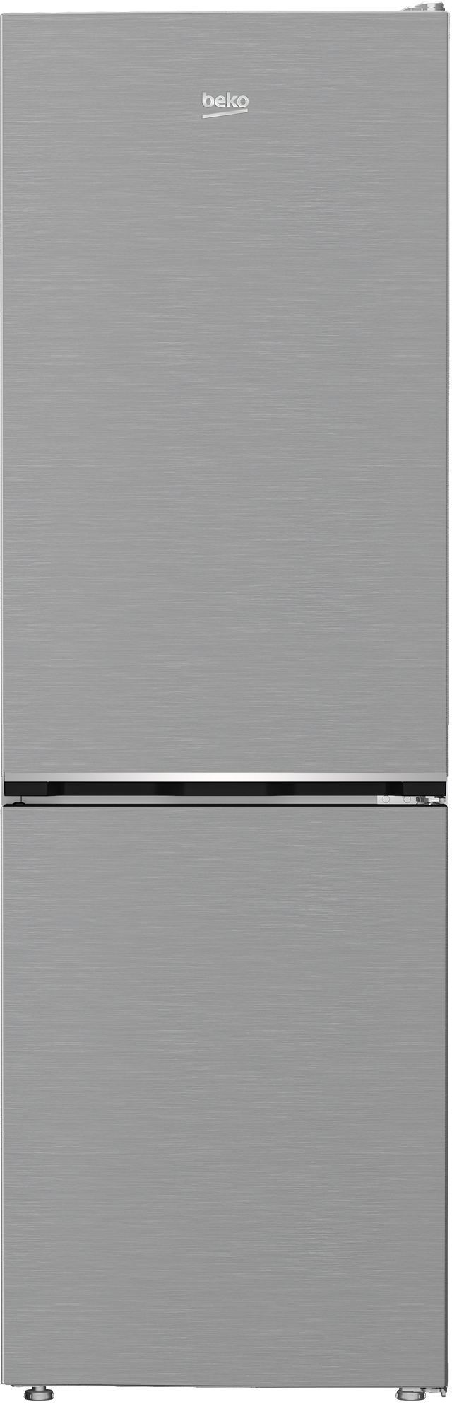 Beko B1RCNA364XB Kølefryseskab Bund-fryser Børstet sølv