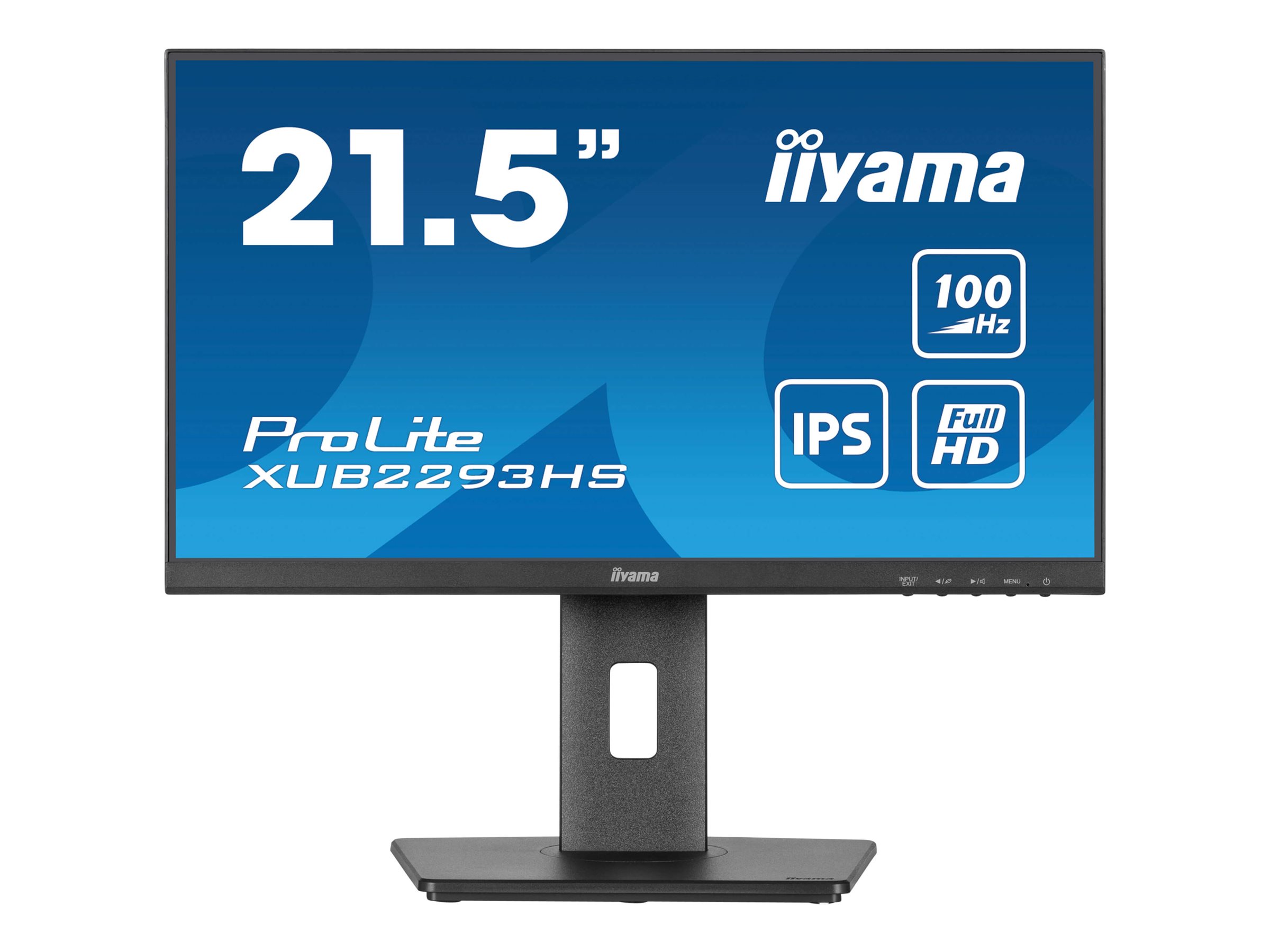 iiyama ProLite XUB2293HS-B6 21.5" 1920 x 1080 (Full HD) HDMI DisplayPort 100Hz Pivot Skærm