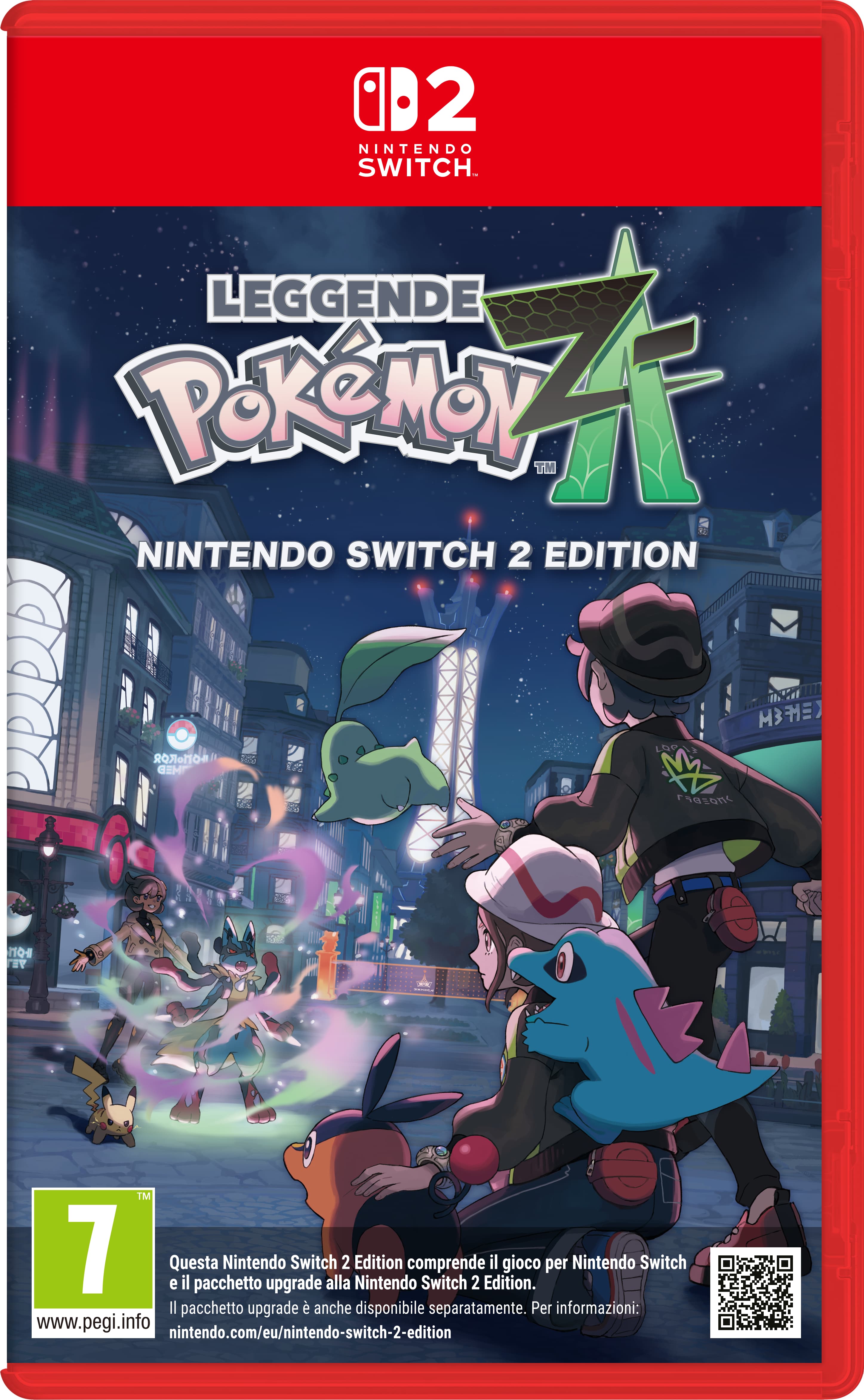 Nintendo LEGGENDE POKèMON : Z-A Switch 2 edition Nintendo Switch 2 Edition Tysk, Engelsk, Spansk, Fransk, Italiensk, Japansk, Koreansk Nintendo