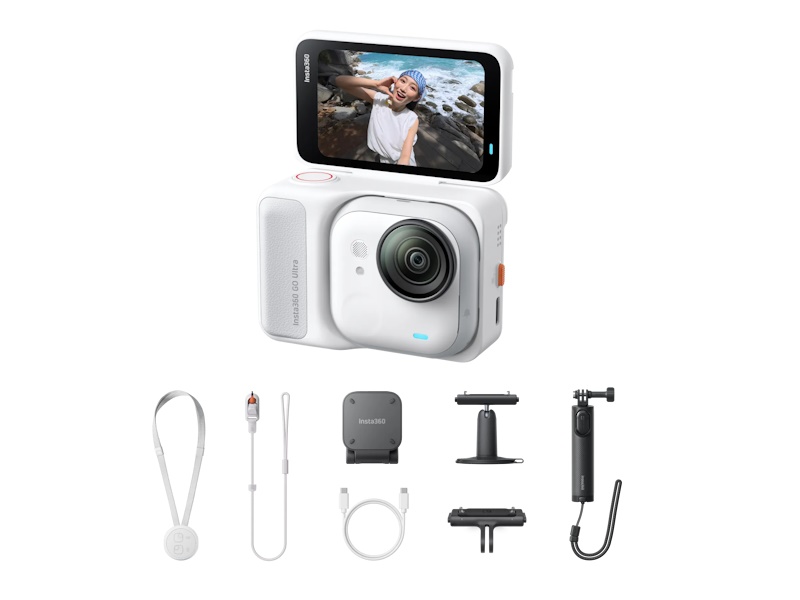 Insta360 Go Ultra Creator Bundle Action-kamera Hvid