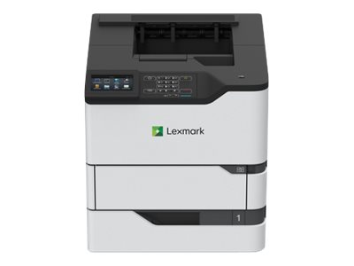 Lexmark MS826de - Printer - S/H - Duplex - laser - A4/Legal - 1200 x 1200 dpi - op til 66 spm - kapacitet: 650 ark - USB 2.0, Gigabit LAN, USB 2.0 vært