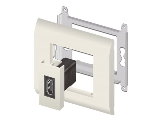 Delock Easy 45 - klik i-modul - hvid, RAL 9003