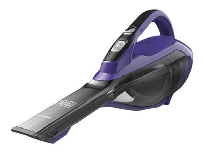 Black & Decker Håndstøvsuger BLACK+DECKER DVA325JP07 - vacuum cleaner - cordless - handheld - titanium/violet
